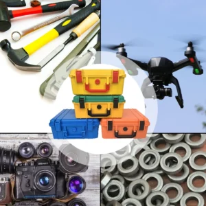 Cutie de Plastic diferite culori cu burete pentru transport